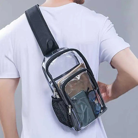 Casual Clear Crossbody Bag