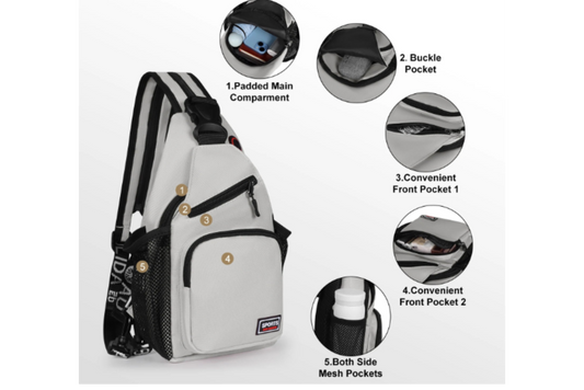 Designed Crossbody Shoulder Backpack For Ladies