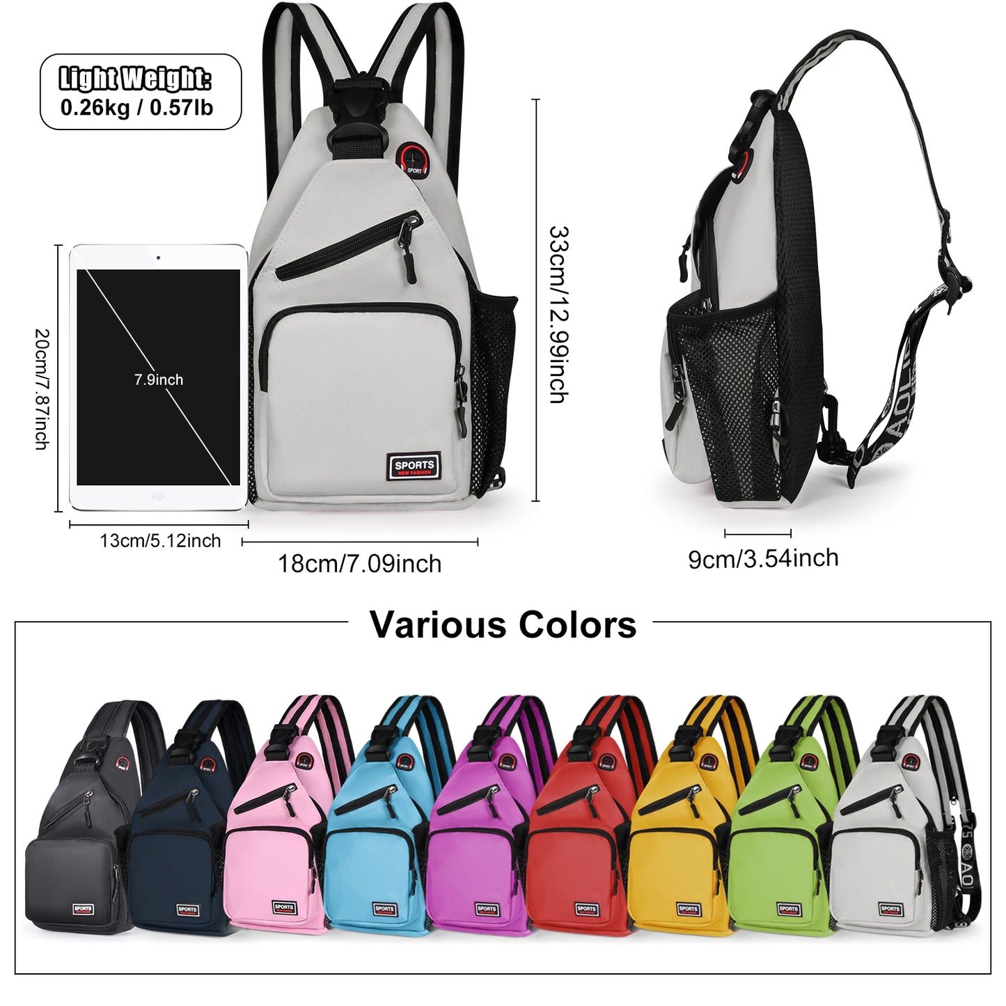 Designed Crossbody Shoulder Backpack For Ladies